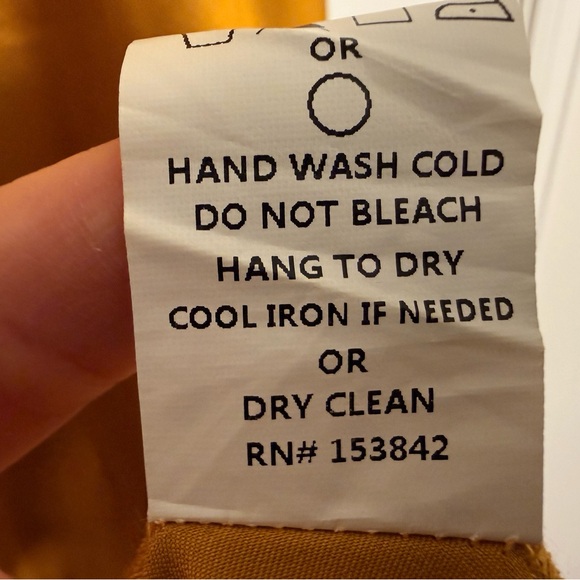 MELLODAY Goldenrod and Chestnut Long Sleeve Dress - Picture 7 of 7